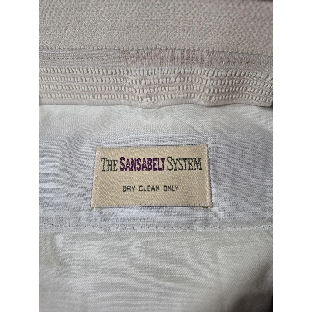 Sansabelt Dress Pants Mens 38x36 Brown Pleated Straight Comfort Waist NWT